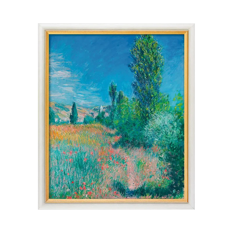 Bild "Landschaft auf Saint-Martin" (1881) – gerahmt