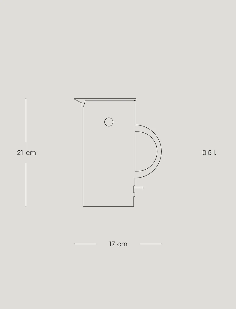 EM77 mini Wasserkocher (EU) 0.5 l.