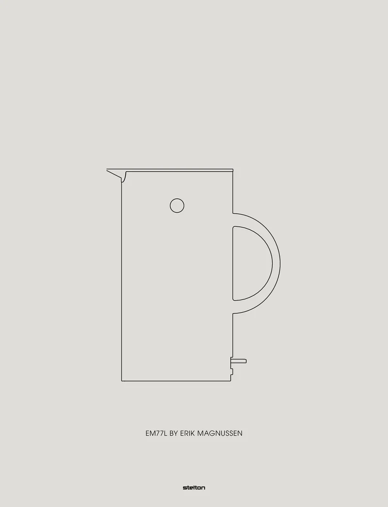 EM77 mini Wasserkocher (EU) 0.5 l.