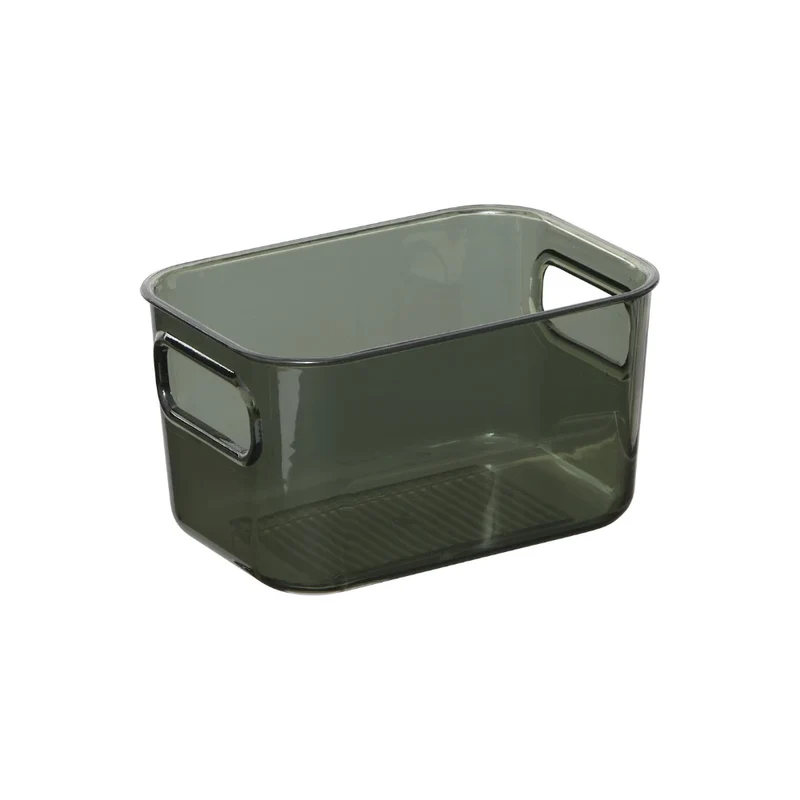 Groen transparant bakje acacia deksel 800 ml Five®