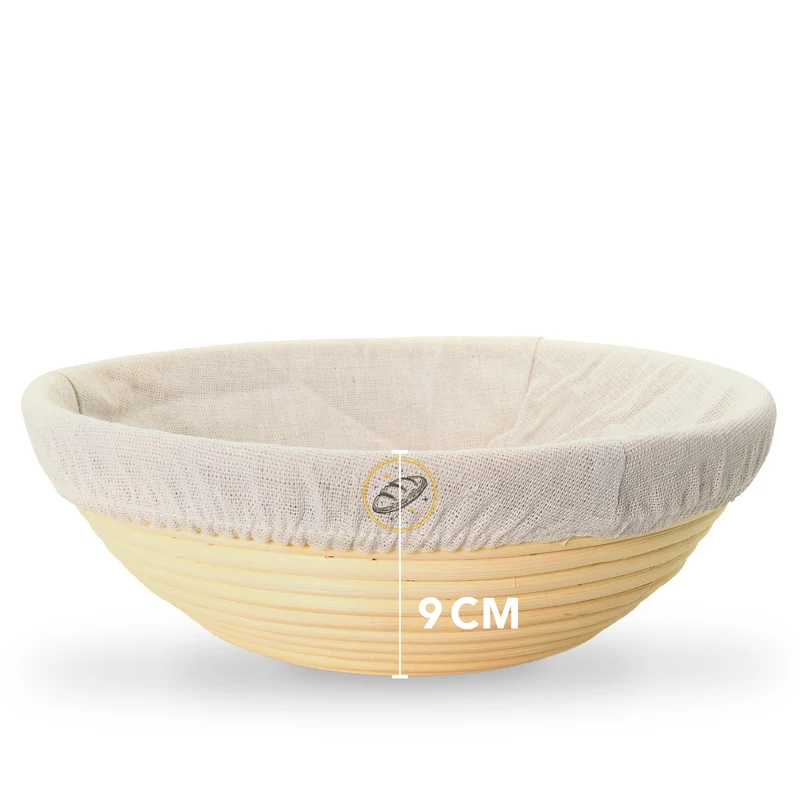 Gusseisen Emaille Brotbacktopf 4,7l mit Gärkorb