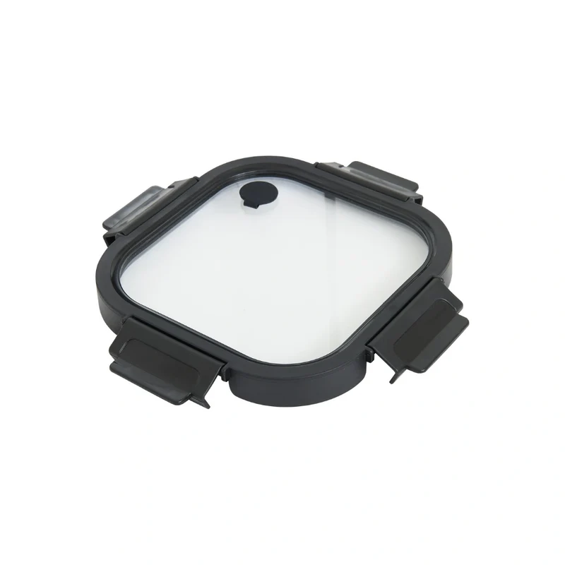 Vierkant vershoudbakje glas 750 ml Five®