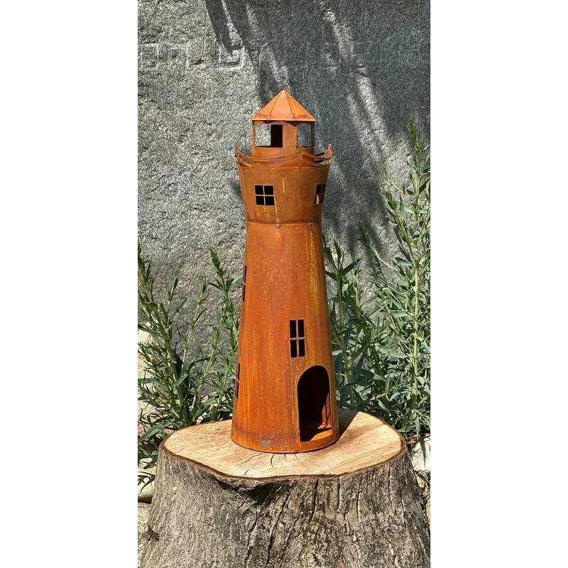 Edelrost Leuchtturm