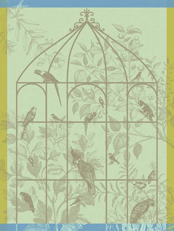 -Le Jacquard Francais- Geschirrtuch 80x60cm "Sonate" 100% Baumwolle