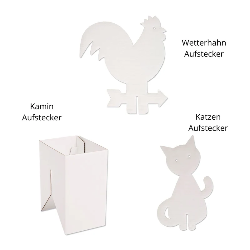 Großes Papphaus ‘Homie’ | begehbares Spielhaus | B 90 x L 73 x H 125 cm | kreative Spielidee | Made in Germany