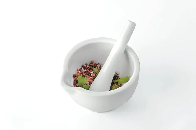 -GEFU- "MACINO" Mörser Porzellan 13cm
