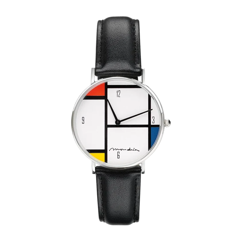 Mondrian - Tableau Nr. IV Künstler-Armbanduhr