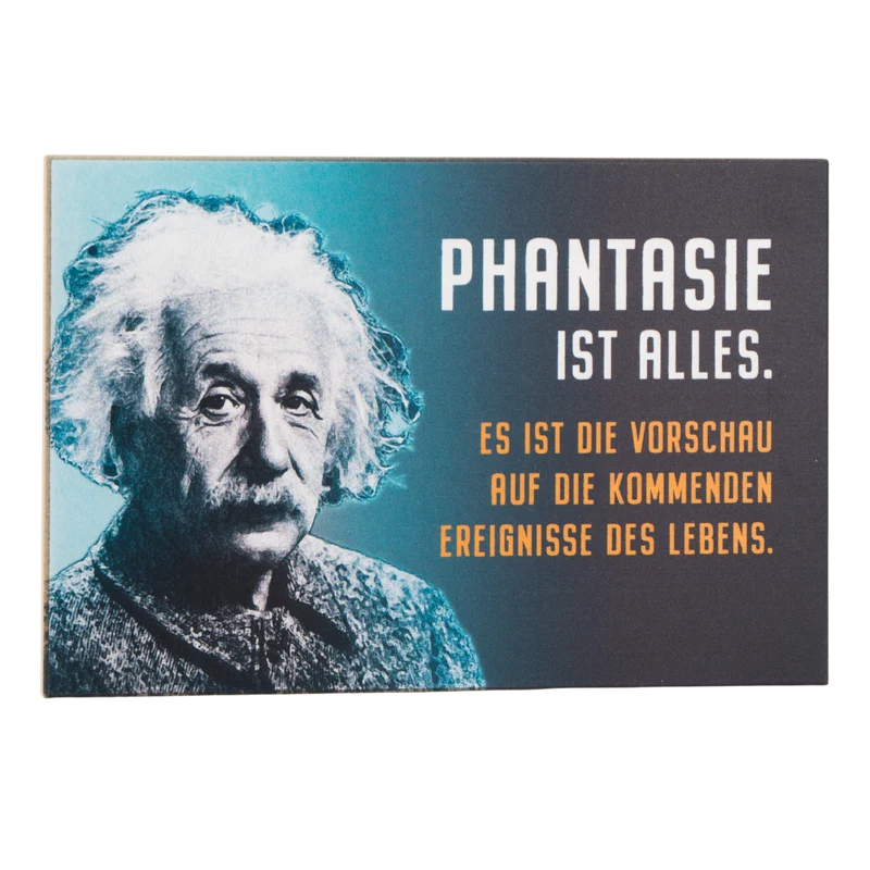 Geschenkset Einstein „Phantasie ist alles“