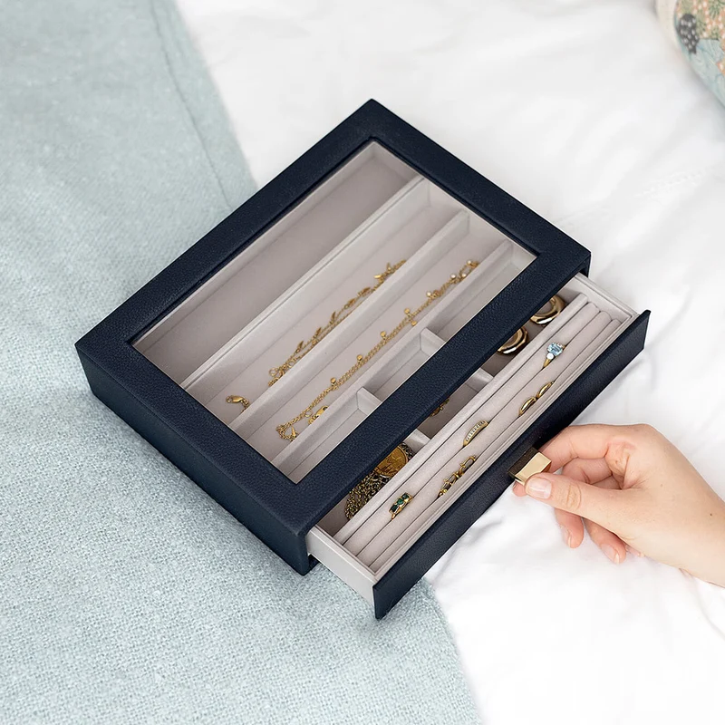Schmuckkasten mit Schubladen stapelbar Stackers