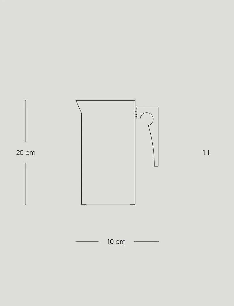 Arne Jacobsen Pressfilterkanne 1 l.
