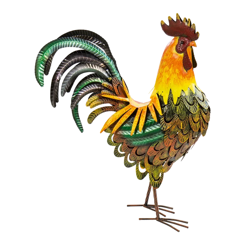 Gartenfigur Hahn