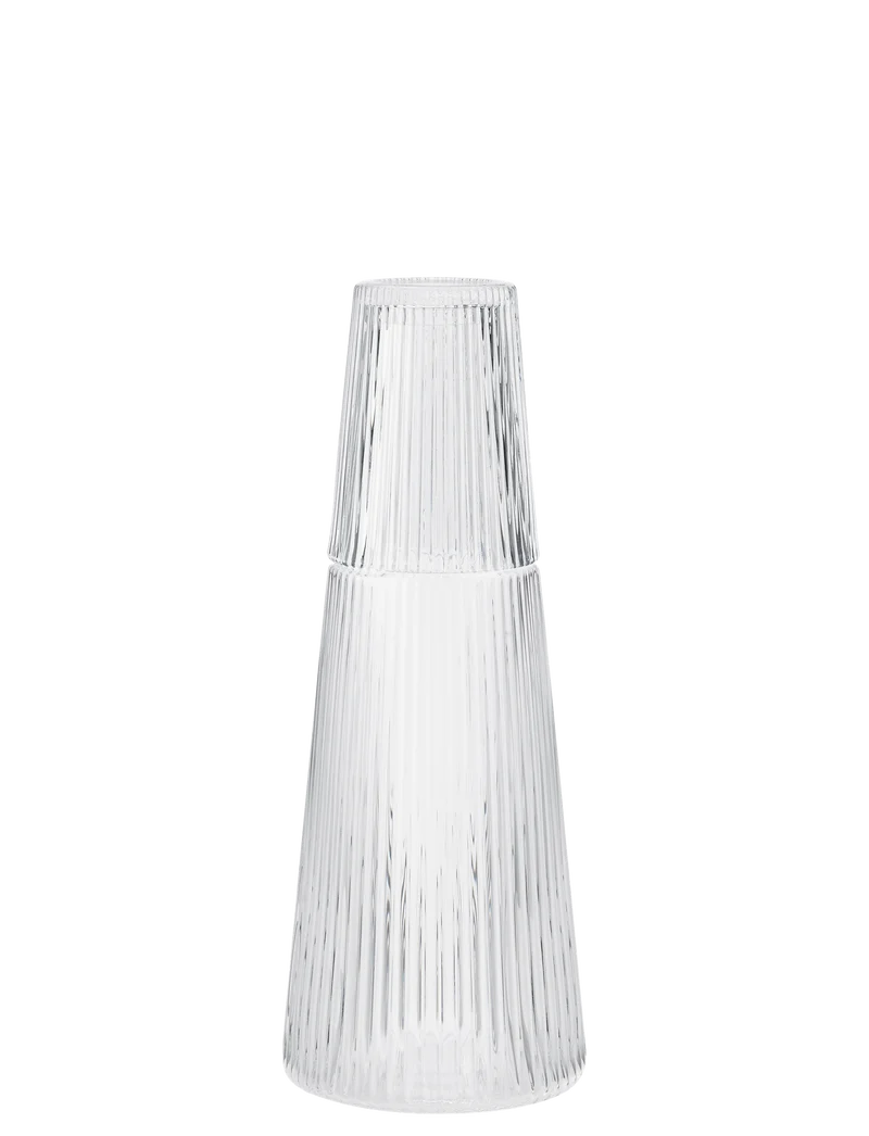 Pilastro Karaffe mit Glas 1 l.