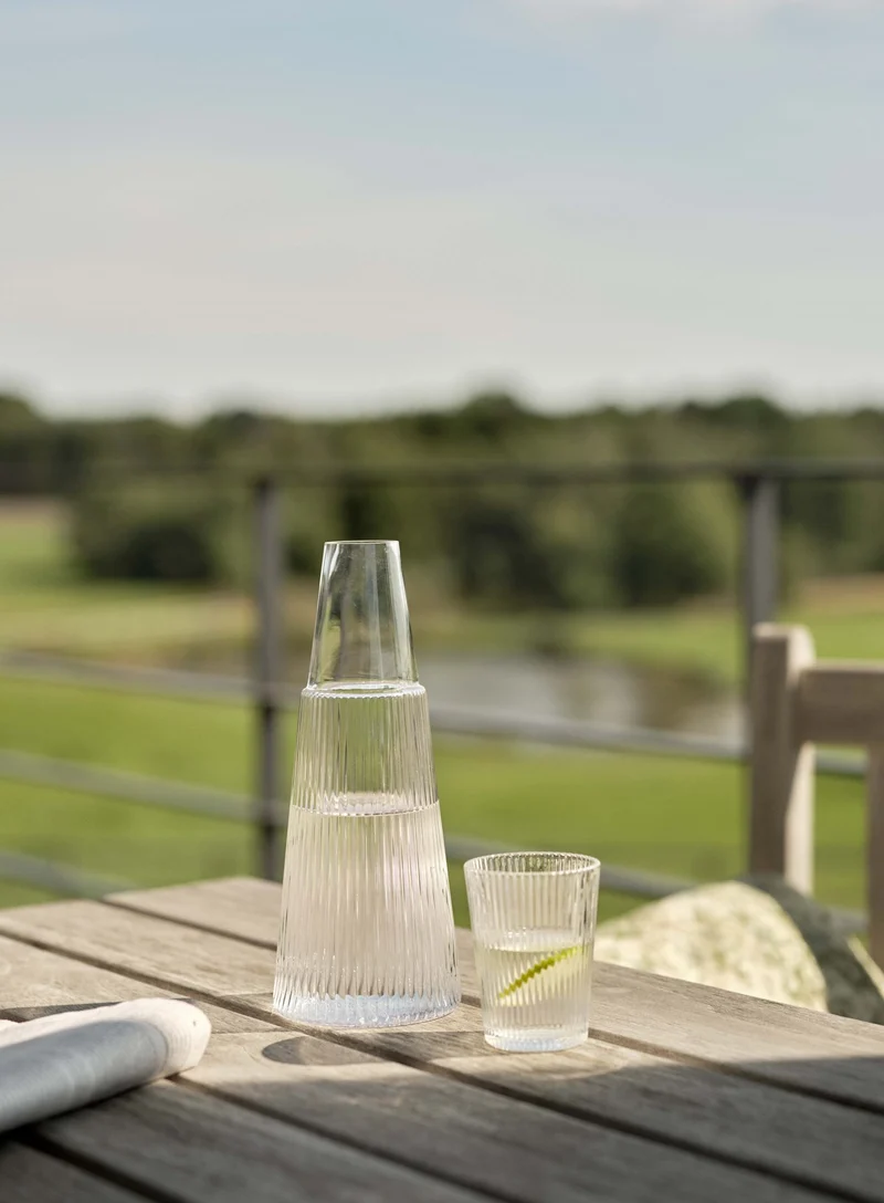 Pilastro Karaffe mit Glas 1 l.