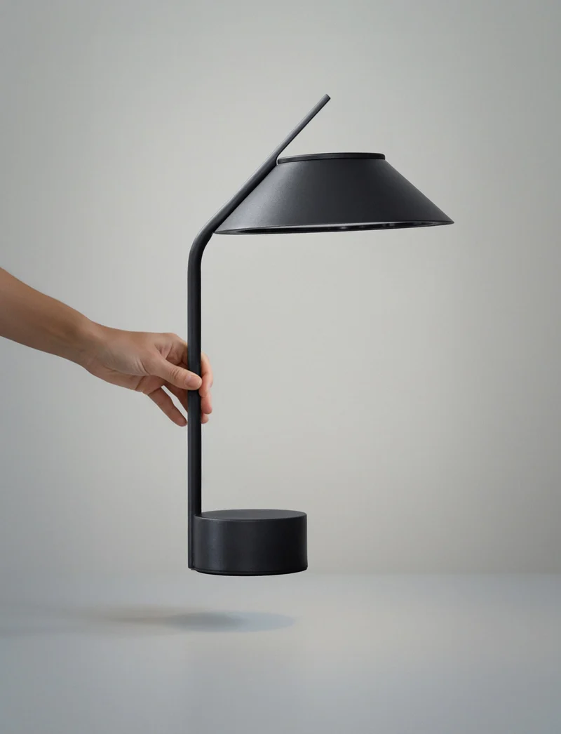 Vinkel LED-Tischleuchte, portable