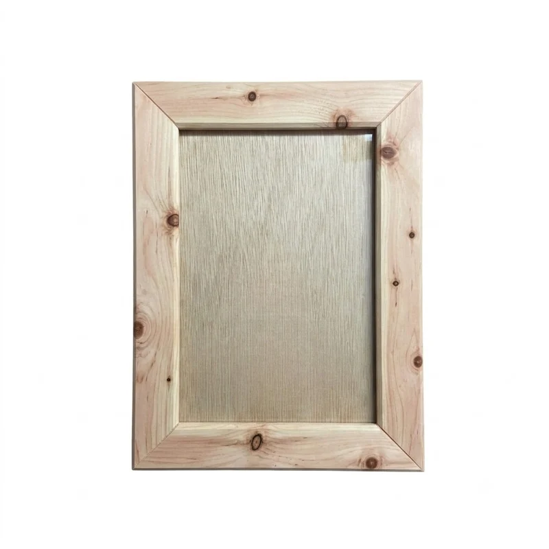 Massivholz Bilderrahmen 'Erbstück' | Zirbe oder Eiche | verschiedene Größen | 2 mm Glasscheibe | Made in Austria