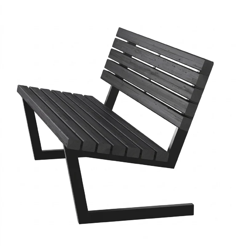 Gartenmöbel 'Siesta Living' | ThermoWood® | schwarz | verschiedene Ausführungen | verzinkter Stahl | Holz fungizidbehandelt | | Made in Europe