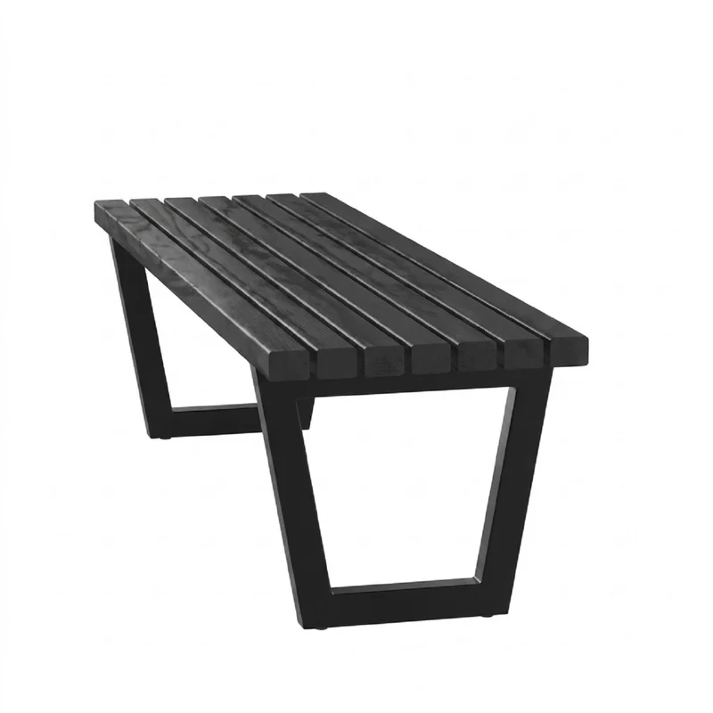 Gartenmöbel 'Siesta Living' | ThermoWood® | schwarz | verschiedene Ausführungen | verzinkter Stahl | Holz fungizidbehandelt | | Made in Europe
