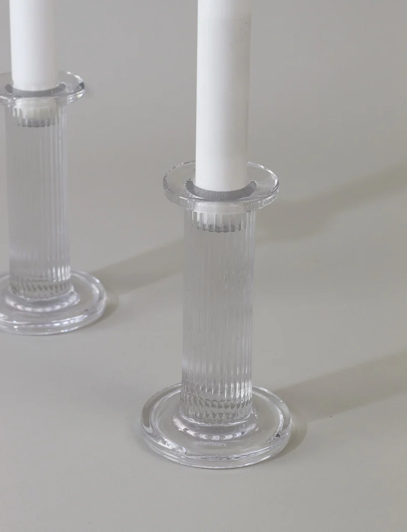 Pilastro Kerzenständer H 13 cm 2 St