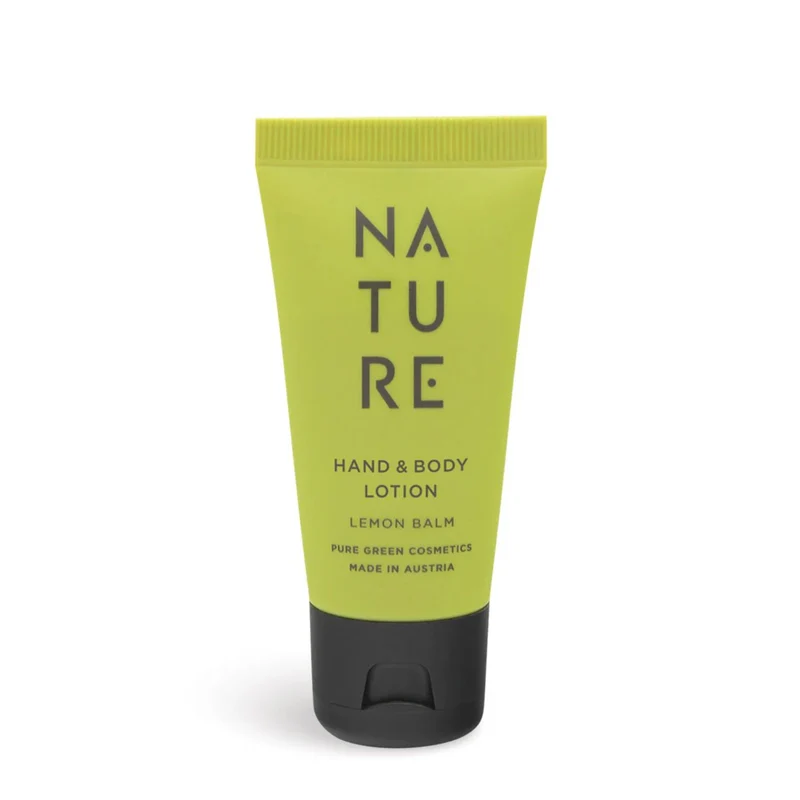 Hand & Body Lotion 'Lemon Balm' | 30 ml | tierversuchsfrei | vegan | Kunststofftube | Made in Austria