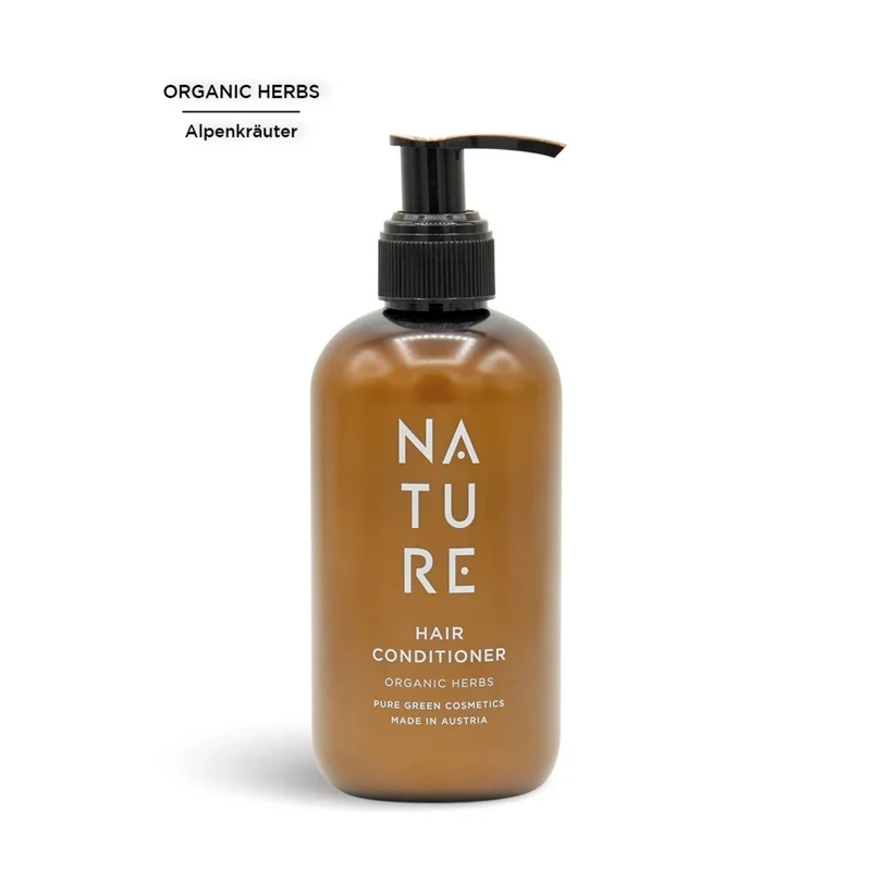 Hair Conditioner 'Organic Herbs' | 250 ml | tierversuchsfrei | vegan | Kunststoffgebinde mit Pumpfunktion | Made in Austria
