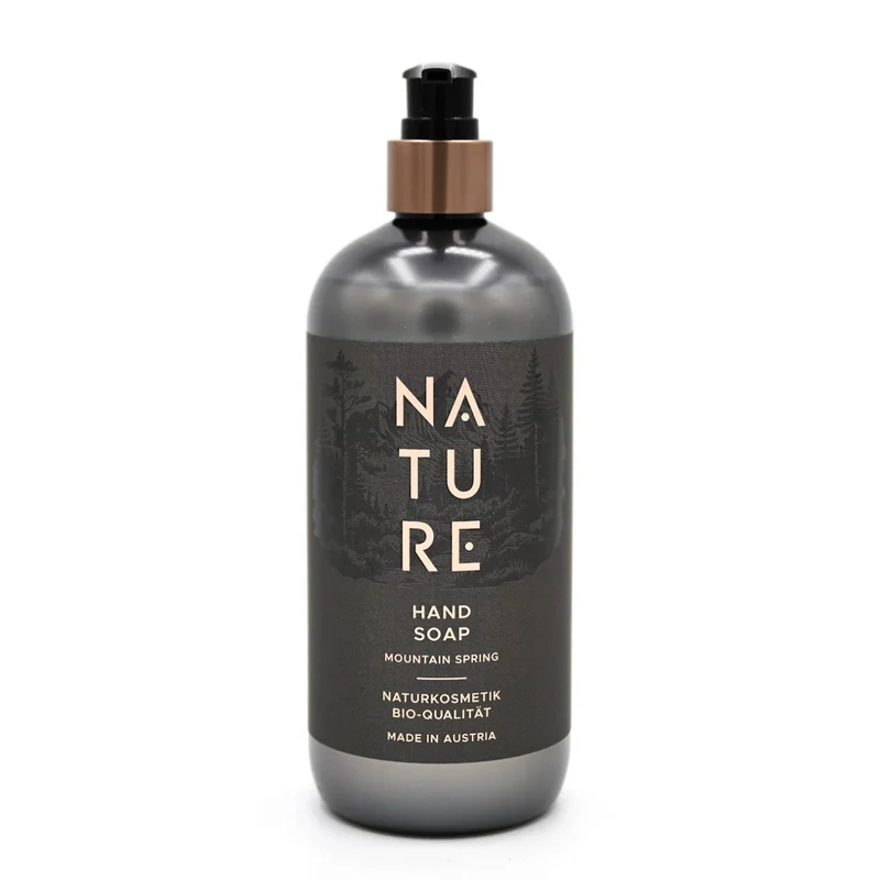 2er-Set 'Handpflege' | Mountain Spring | Seife 500 ml | Lotion 250 ml | tierversuchsfrei | vegan | Kunststoffgebinde mit Pumpfunktion | Made in Austria