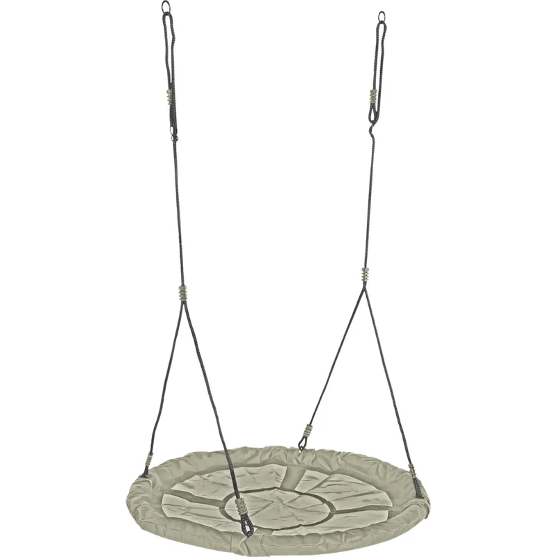 Nestschaukel 'Nordic Green' | Ø 98 cm | wasserabweisend | mit PE-Netz | Belastung 150 kg | Made in Europe