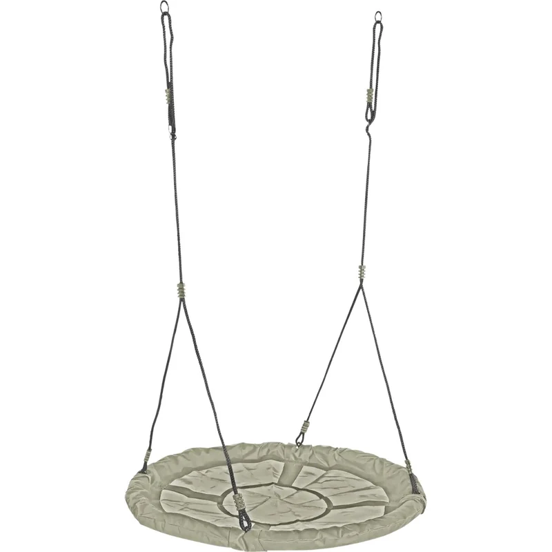 Nestschaukel 'Nordic Green' | Ø 98 cm | wasserabweisend | mit PE-Netz | Belastung 150 kg | Made in Europe