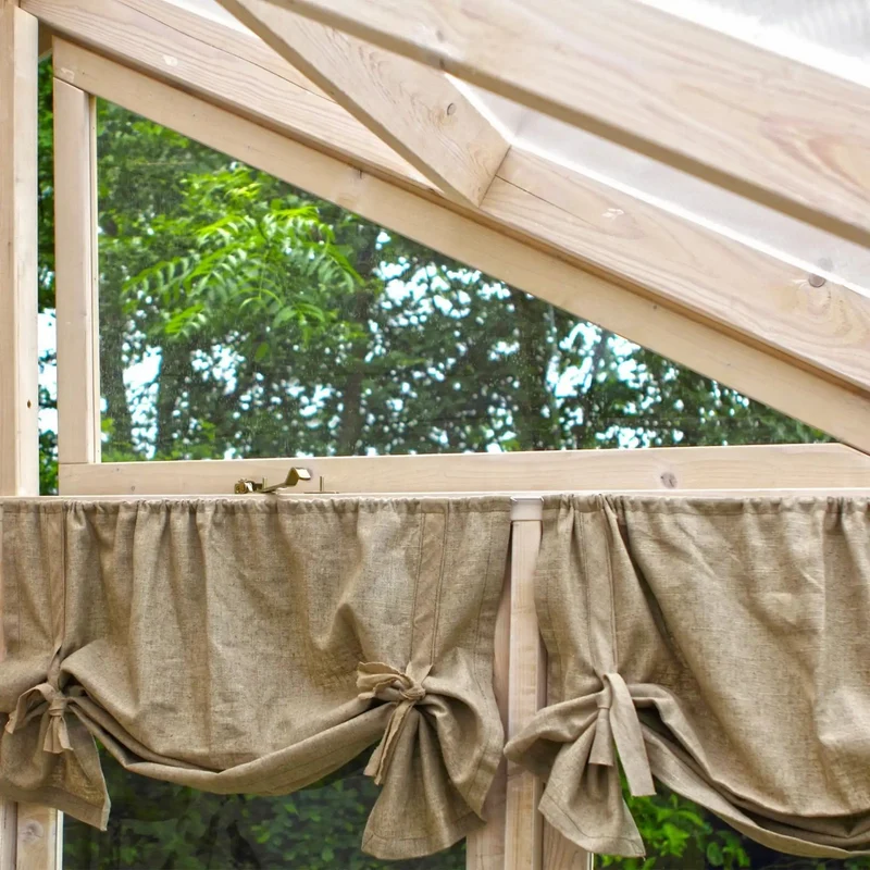 Gewächshaus mit Geräteraum 'Orangerie' | L 208 x B 316 x H 285 cm | Holz unbehandelt | 6,6 m² | Made in Europe