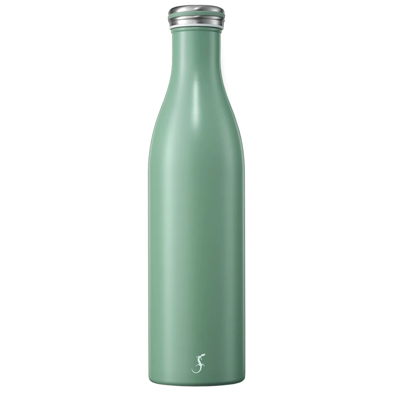 -Lurch- Isolier-Flasche Edelstahl 1Liter, in verschiedenen Farben