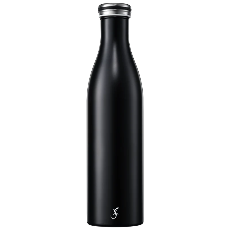-Lurch- Isolier-Flasche Edelstahl 1Liter, in verschiedenen Farben