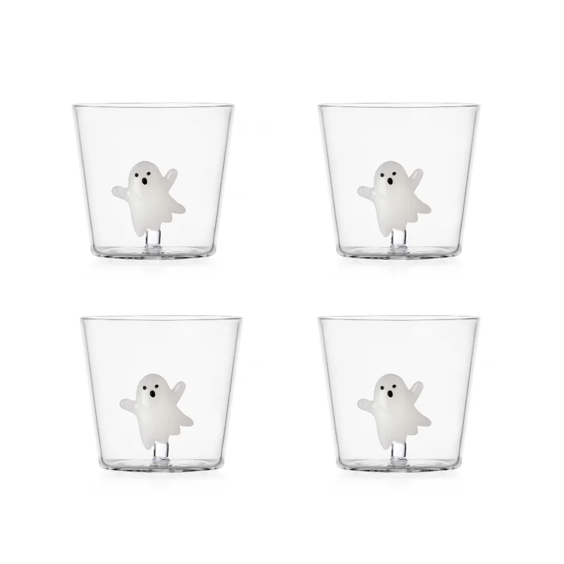 Ichendorf Trick Or Treat Set 4 Tumbler Fantasma