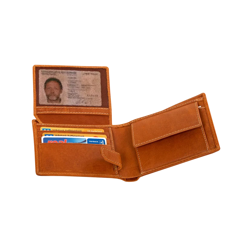 Herrengeldbeutel AMBRAS mit RFID-Schutz