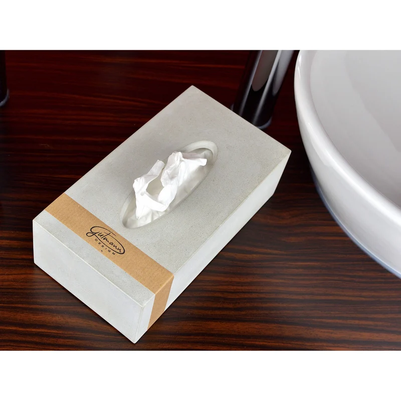 Taschentücherbox aus Beton