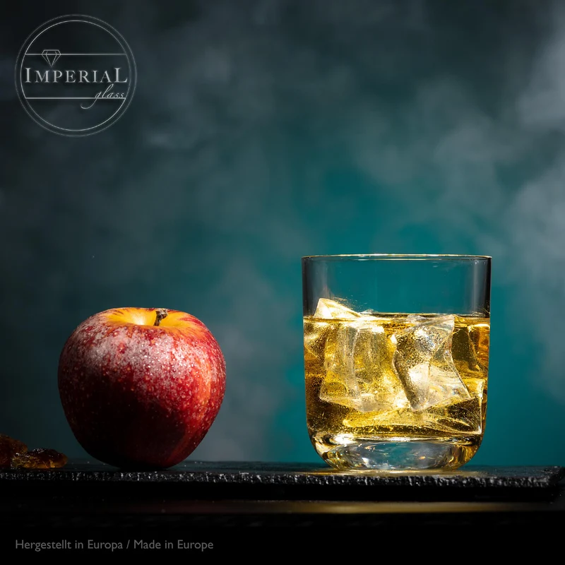IMPERIAL glass Trinkgläser aus Glas 225ml (max.330ml) Set 12-Teilig