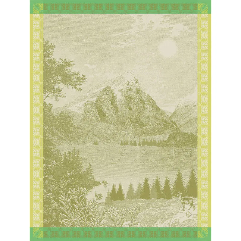 -Le Jacquard Francais- Geschirrtuch 80x60cm "Altitude" 100% Baumwolle