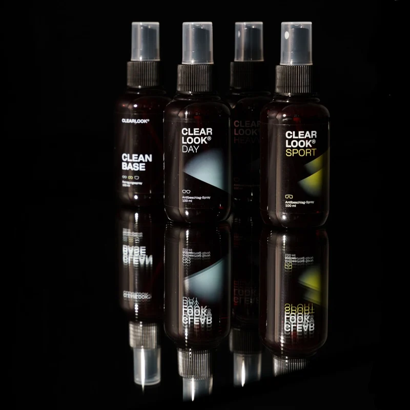 Antibeschlagspray 'Clear Look Sport' | für den Sport | in verschiedenen Größen | für Sportbrille und Visier | echte Seife | Vegan | Made in Austria