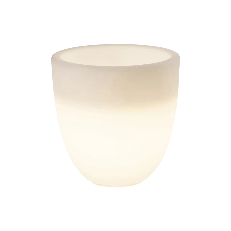 Beleuchteter Blumentopf