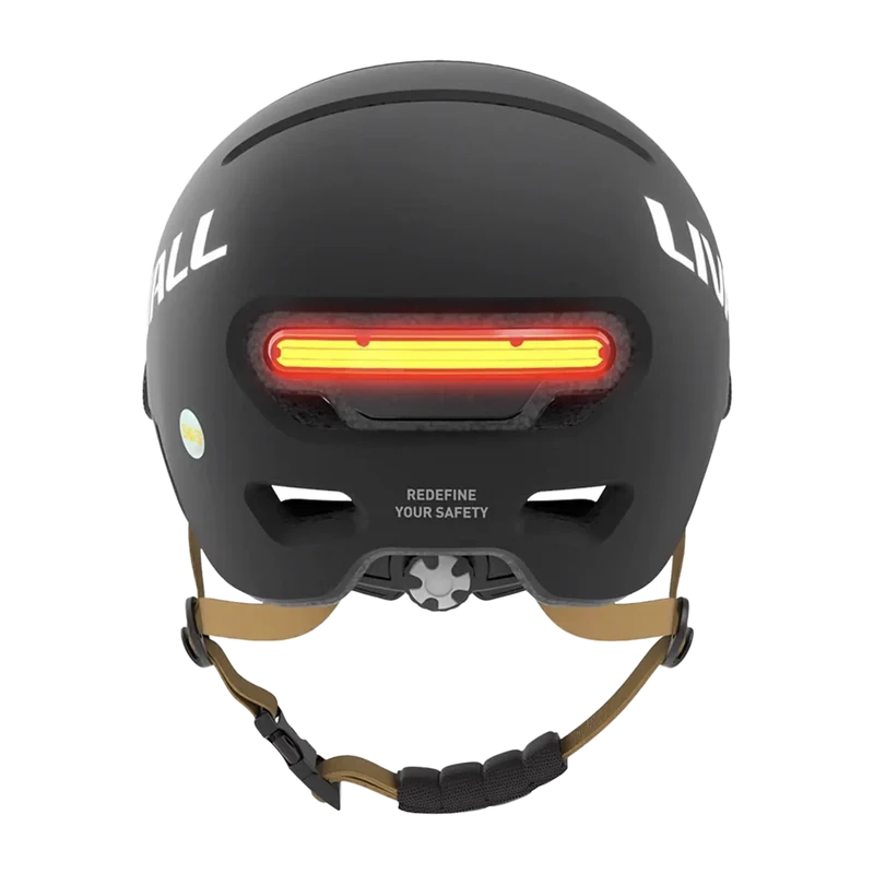 Fahrradhelm mit Visier, Bremslicht und SOS-Alarm
