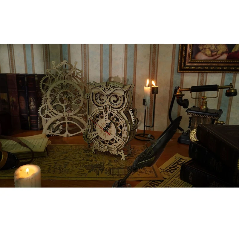 3D-Holzpuzzle, Eulen Puzzle