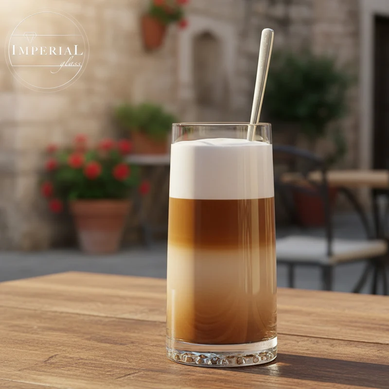 IMPERIAL glass Trinkgläser 6er Set "Faro" aus Crystalline Glas 530ml, strukturierter Boden spülmaschinenfest