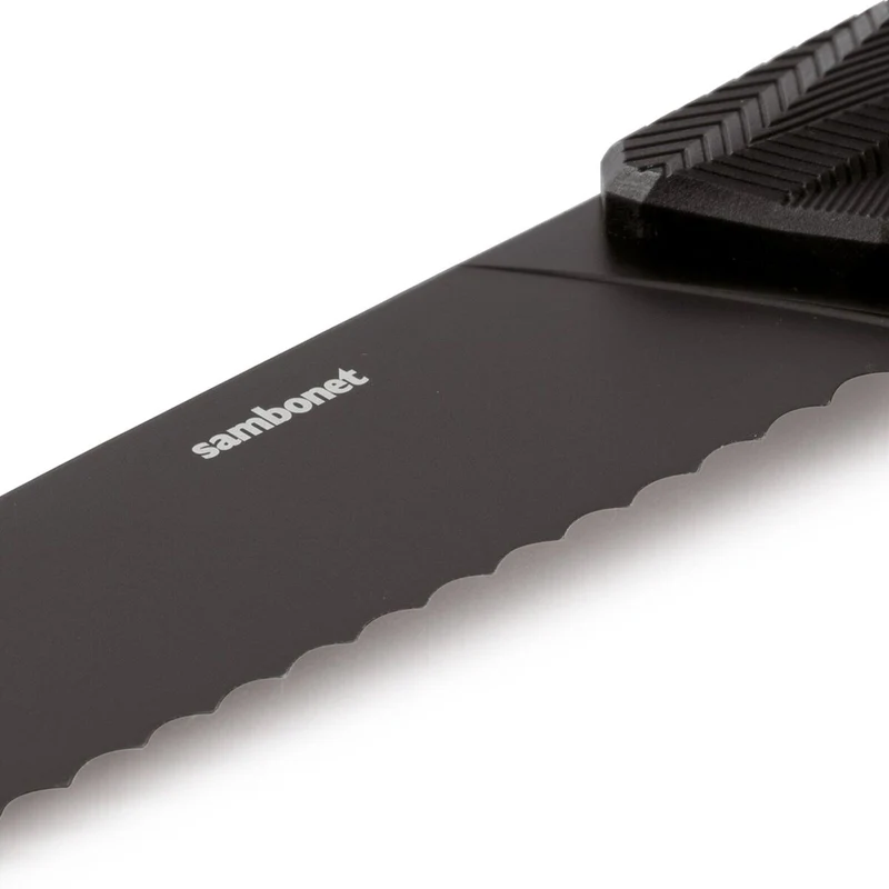 Sambonet Black Edge Coltello Pane 20 cm