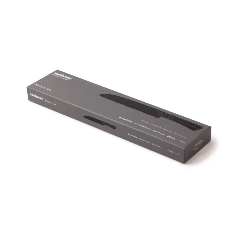 Sambonet Black Edge Coltello Pane 20 cm