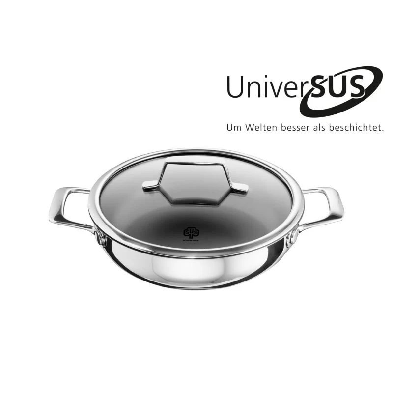-Joseph Schulte-Ufer- "Astral" Schmorpfanne mit Deckel in drei Größen