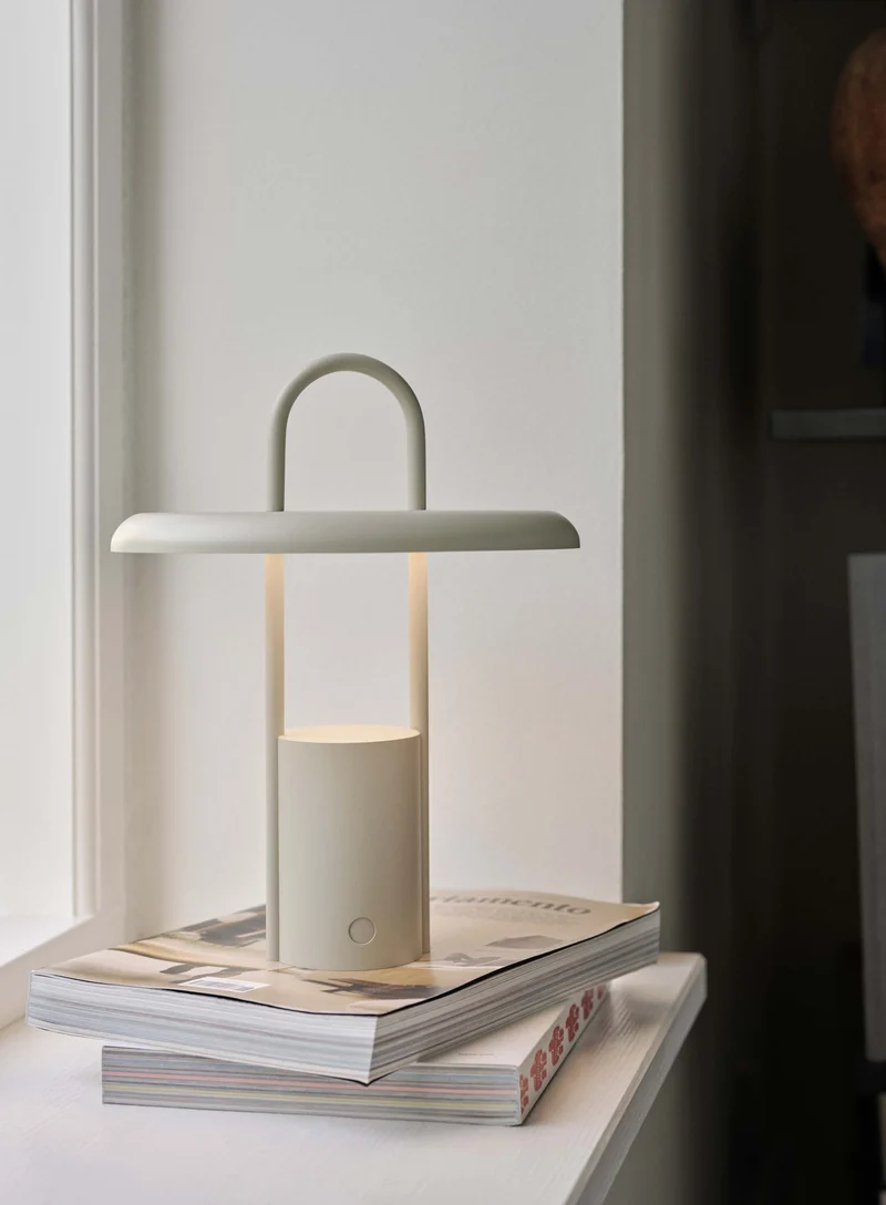 Pier LED-Tischleuchte, portable H 25 cm
