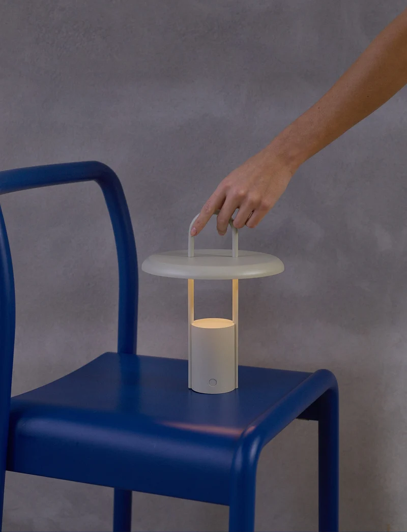 Pier LED-Tischleuchte, portable H 25 cm