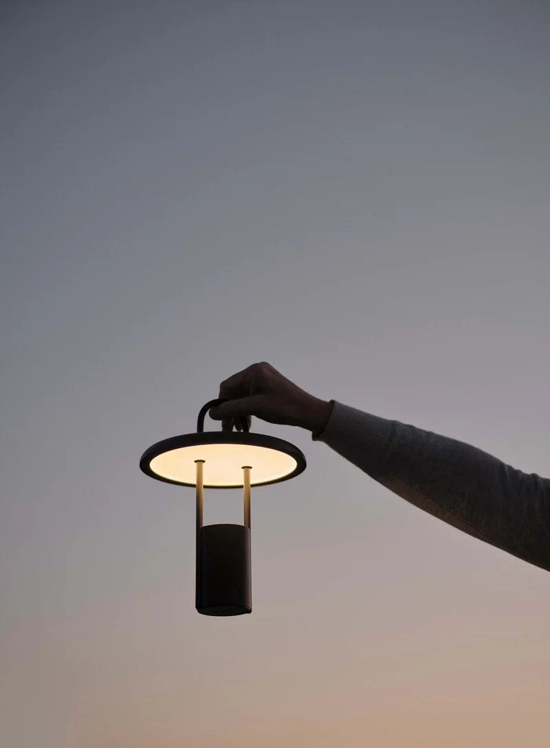 Pier LED-Tischleuchte, portable H 25 cm