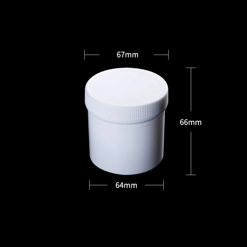 Weithalsglas, Kunststoff HDPE, Fassungsvermögen 100 ml bis 1.000 ml