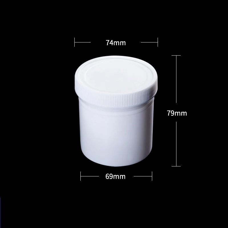 Weithalsglas, Kunststoff HDPE, Fassungsvermögen 100 ml bis 1.000 ml