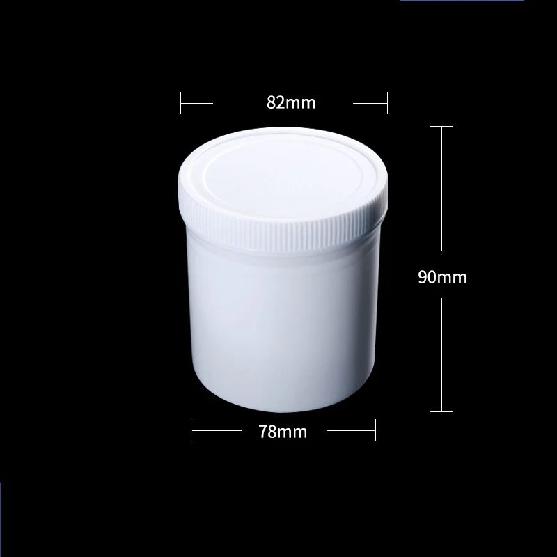 Weithalsglas, Kunststoff HDPE, Fassungsvermögen 100 ml bis 1.000 ml