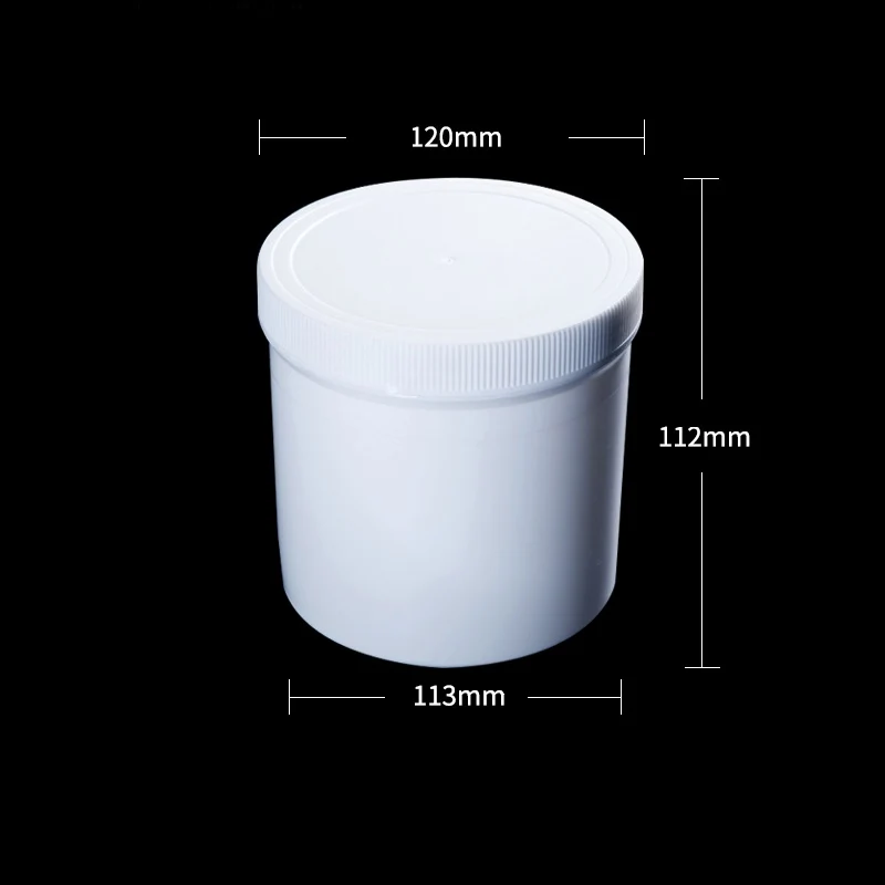 Weithalsglas, Kunststoff HDPE, Fassungsvermögen 100 ml bis 1.000 ml